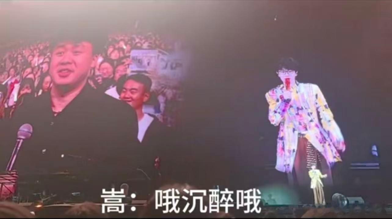 许嵩那你给我一个合适的身份 苏州站这段互动已经加入我的快乐源泉合集了。许嵩那个表