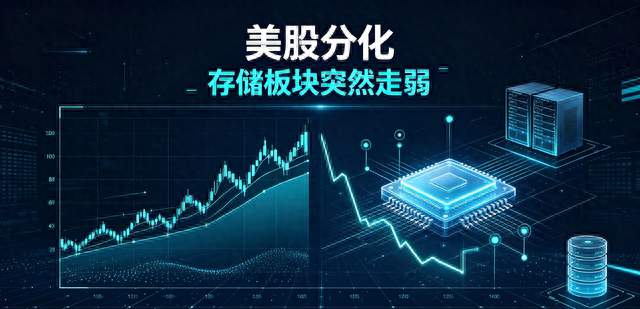 美股出现分化！大热的存储板块突然走弱，AI存储行情要结束了吗？
