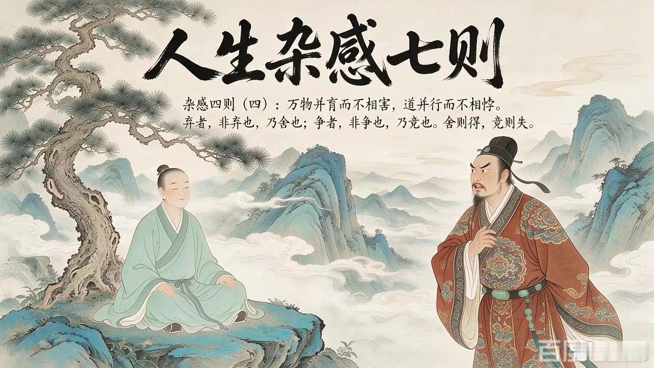 【若谷：人生杂感七则】（一）愿十年饮冰，不凉热血看浮生花落，愿众晚枯倘心若枯木，