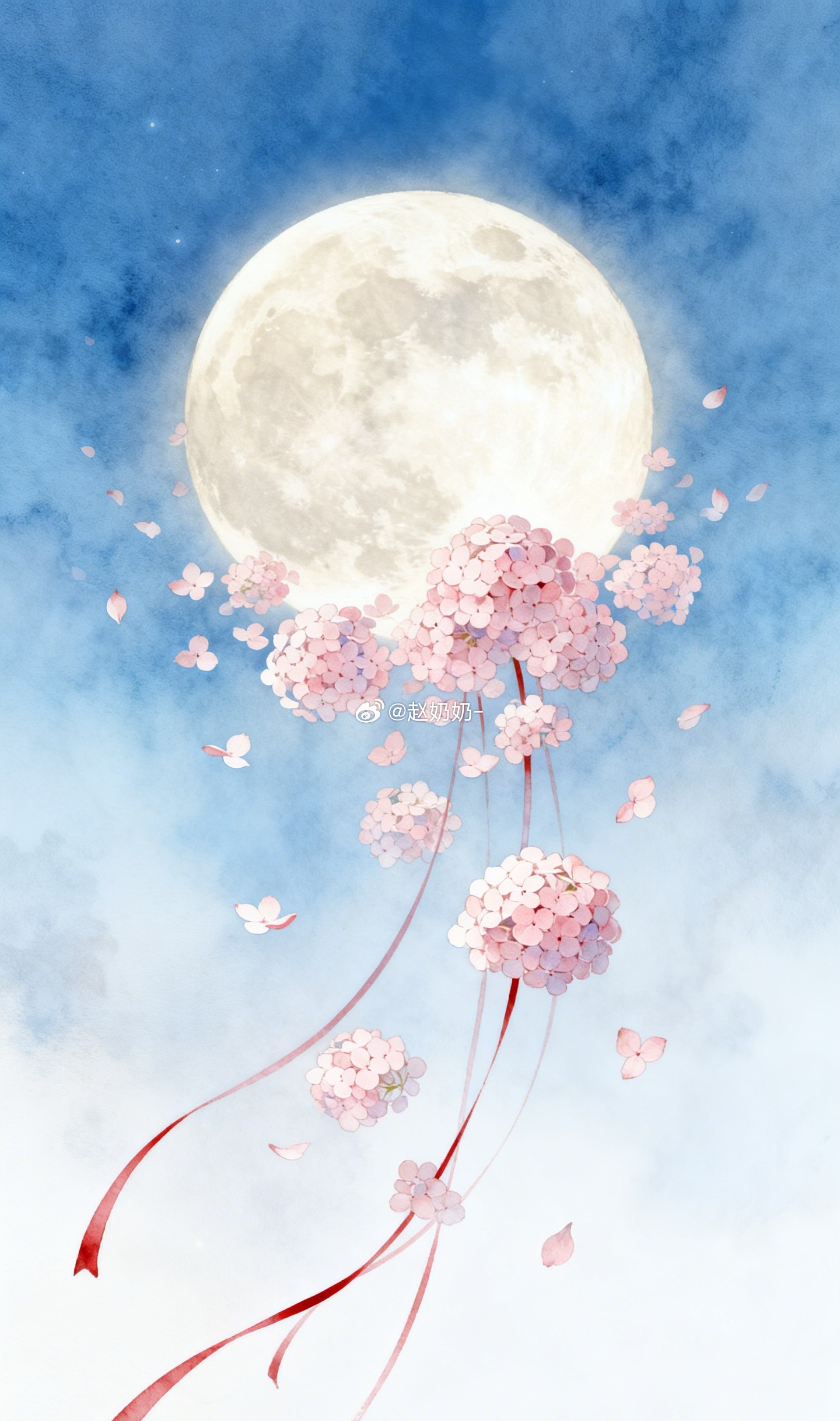 十五月圆之夜，天上月团圆，人间情不散。所念之人共赏此月，所盼之缘正对月而来。奶奶