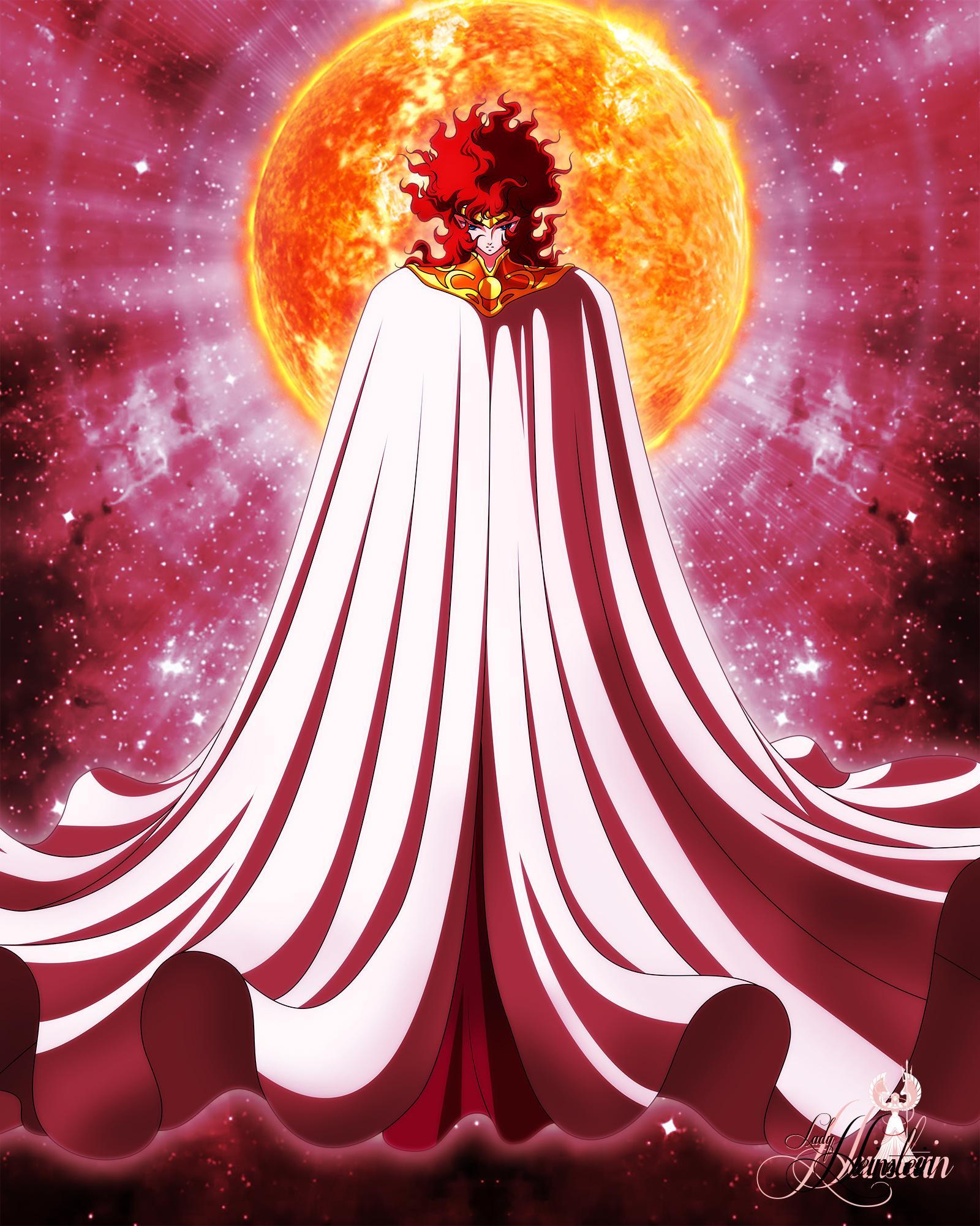 圣斗士星矢 三行星守护神主题壁纸地球雅典娜太阳神阿波罗月神阿尔忒弥斯By：lad
