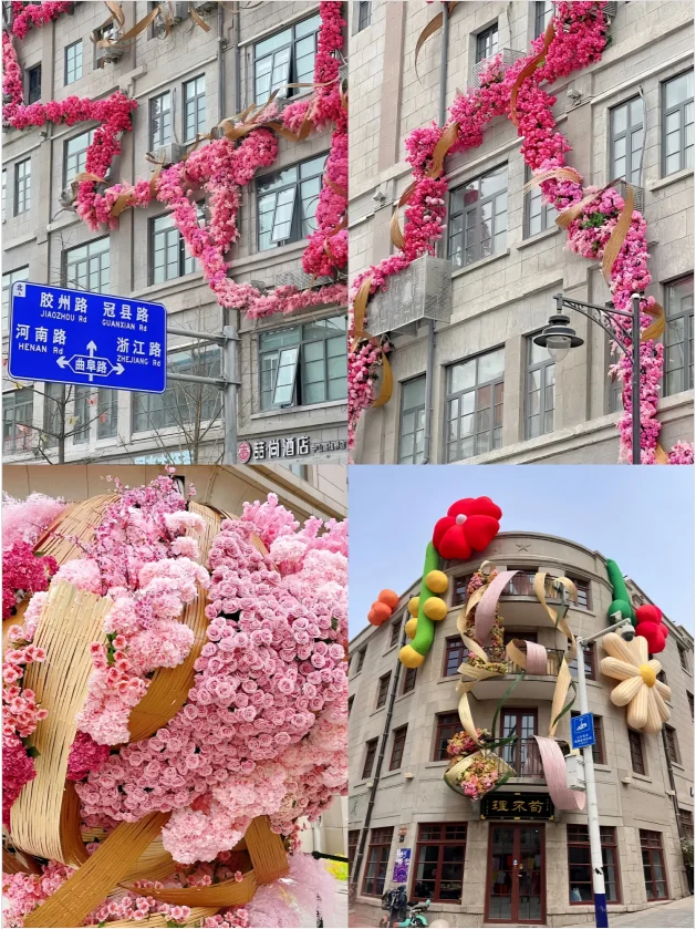 高级配色一整个被迷住的多巴胺仿真花搭配！