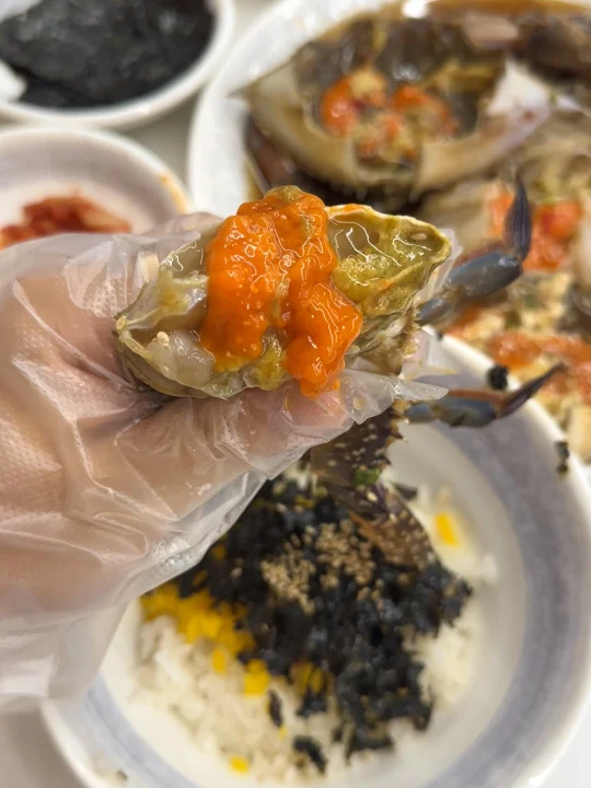 济州岛非网红酱蟹餐厅🦀好多韩国人
