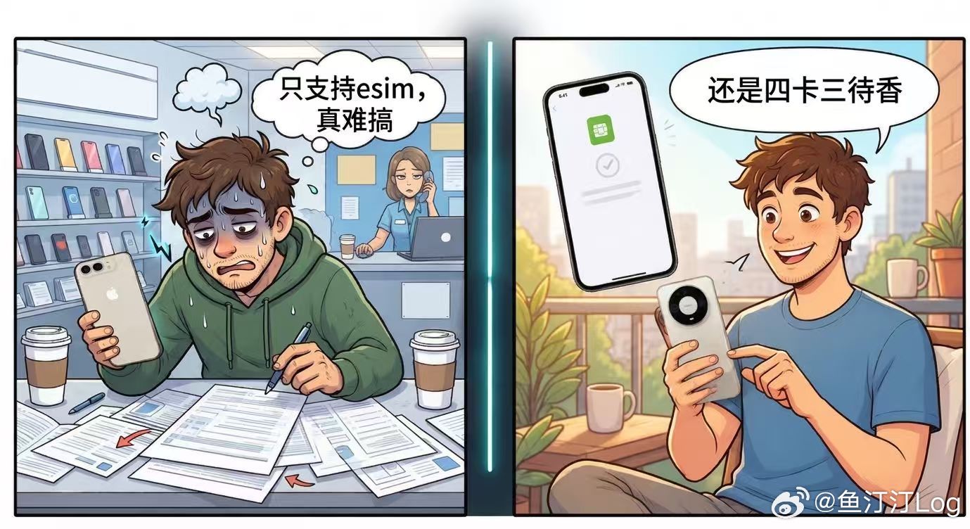 华为Mate 90 Pro Max首发的四卡三待，对多卡人真的太有好了。我自己就