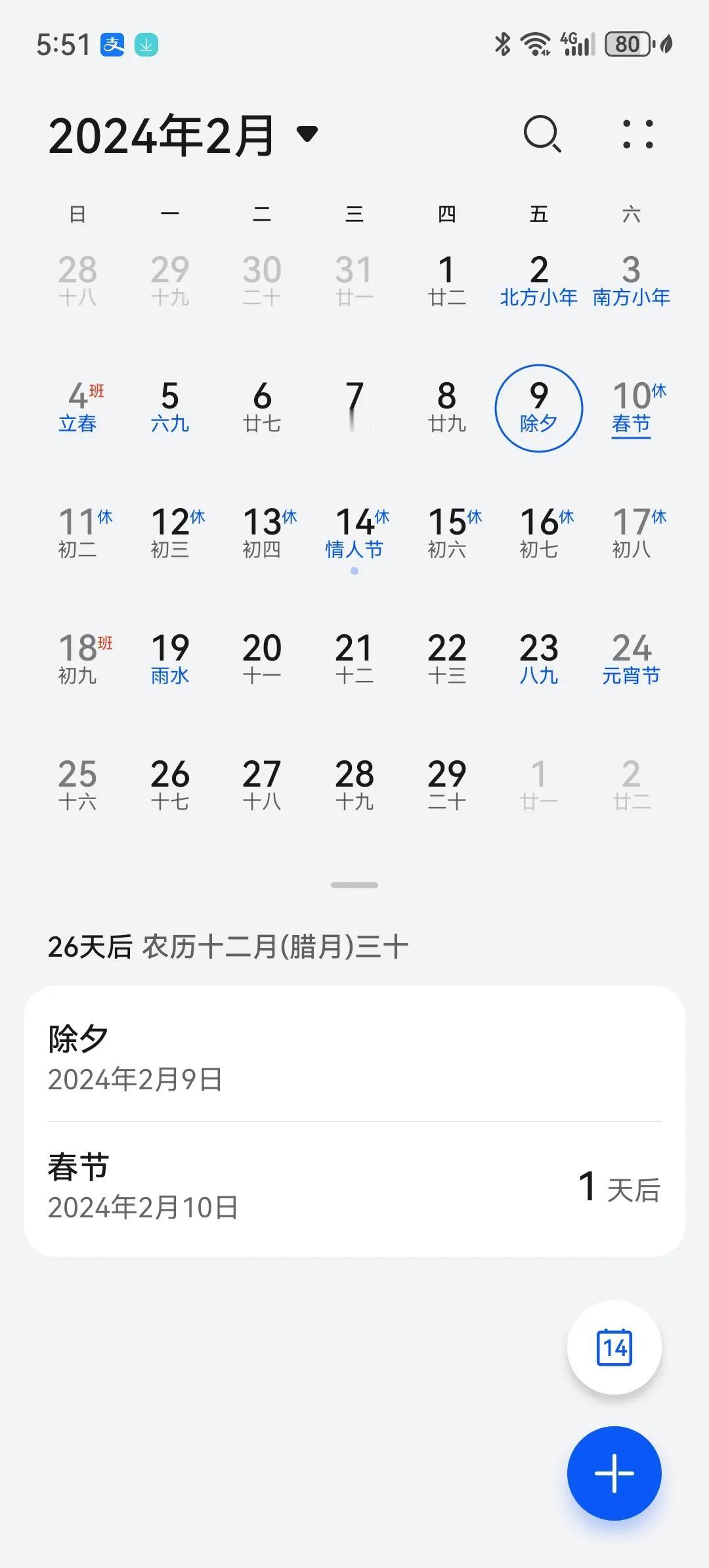 大家有没感觉，今年明显比去年过得要慢。[捂脸]去年1月22日就春节了，今年2月1
