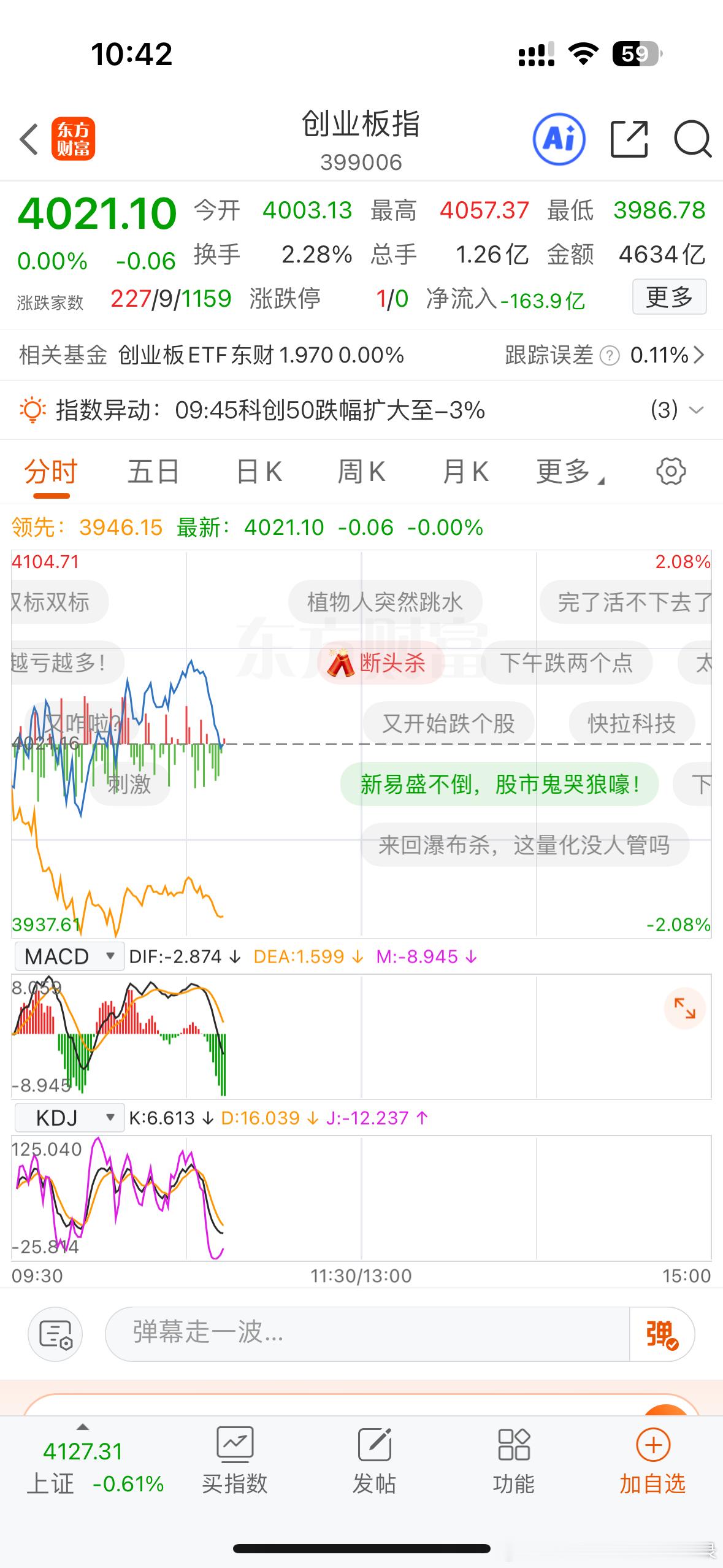 涨1个点需要半小时，跳水一个点只需要5分钟华为