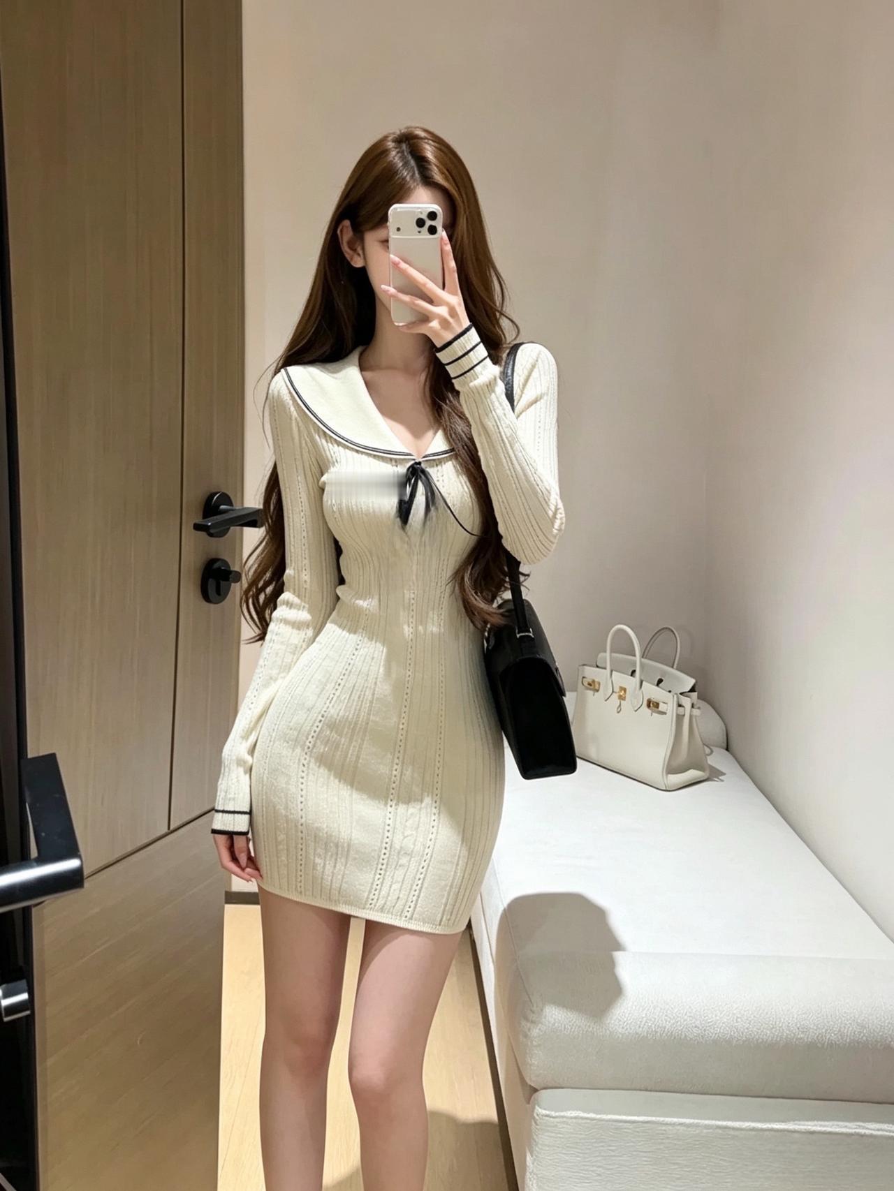 无法拒绝温柔感小裙子 清冷系ootd