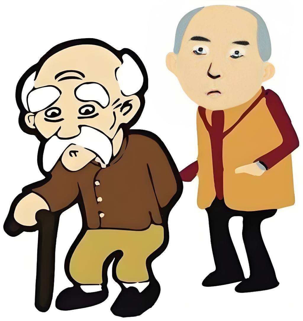 老来难，老来难，
劝君莫把老人嫌，
虽说眼前他人老，
………？

上联：昔日顶梁