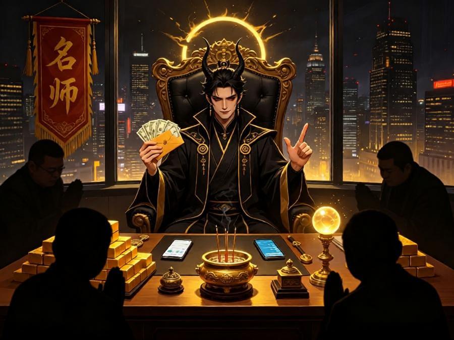魔王的几个特征：1.说自己开悟了 2.说自己是佛菩萨或者天神转世 3.一心想赚钱