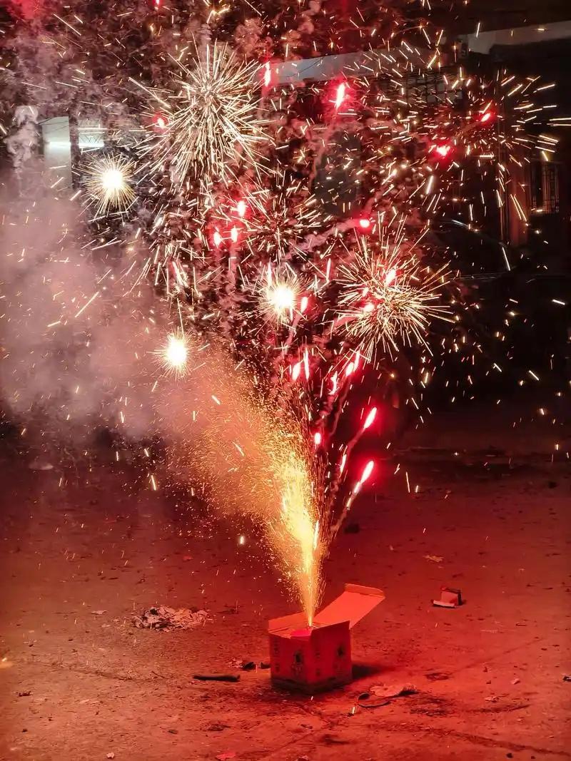 过年放烟花这事儿，本是传承千年的民族文化，数千年前是为了吓年兽，现在承载着游子回