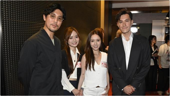 水饺皇后丨谭俊彦为剧集留须老婆仔女唔畀锡 朱敏瀚避谈陈晓华有否睇新剧 罗毓仪想脱