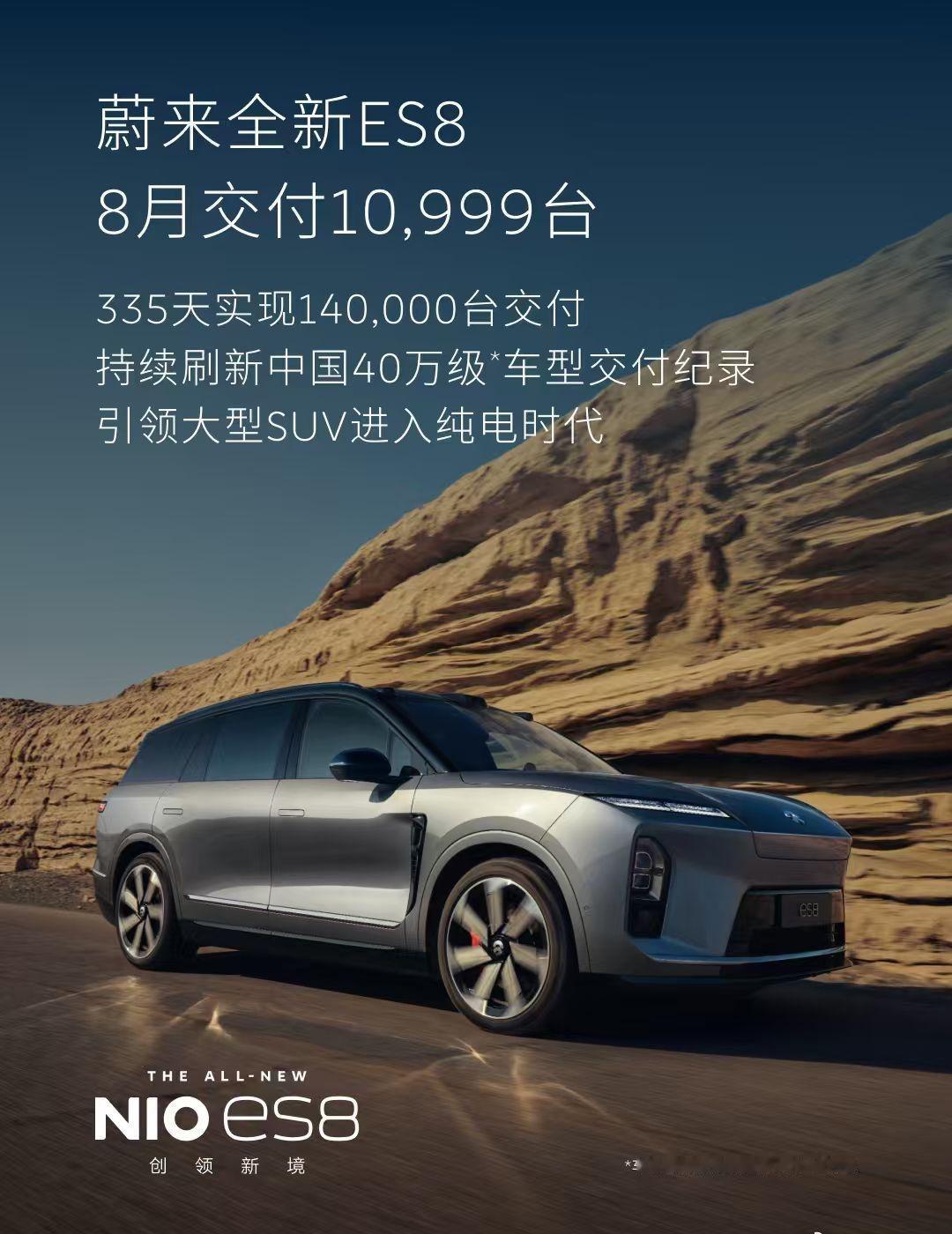 ES8累计14万台了，有几个价值点其实还是很值得注意的：

1、一般我们都说新车