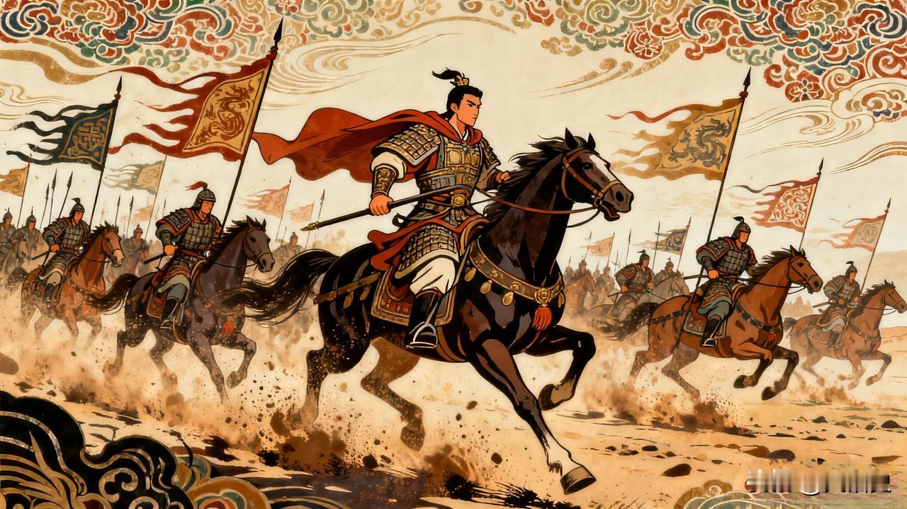 少年封狼居胥，以热血铸汉魂，让“匈奴未灭，何以家为”的壮志，成了华夏千年不灭的英