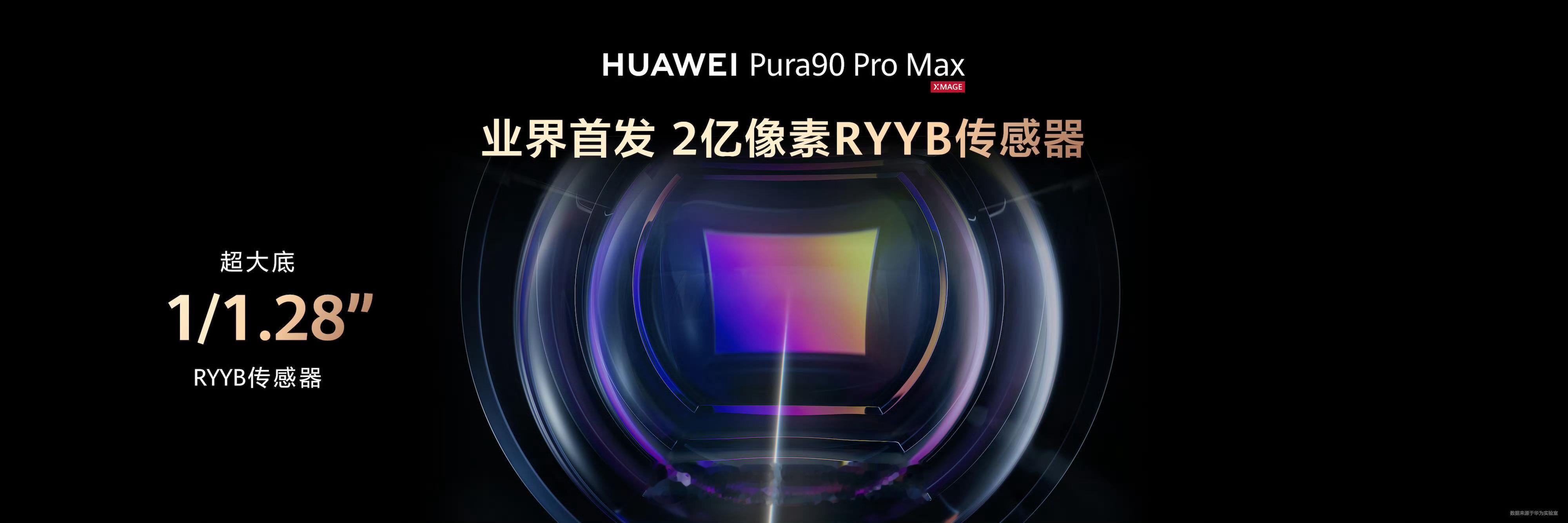 你的意思是搭载了业内首发的2亿像素RYYB传感器的Pura90 Pro Max只