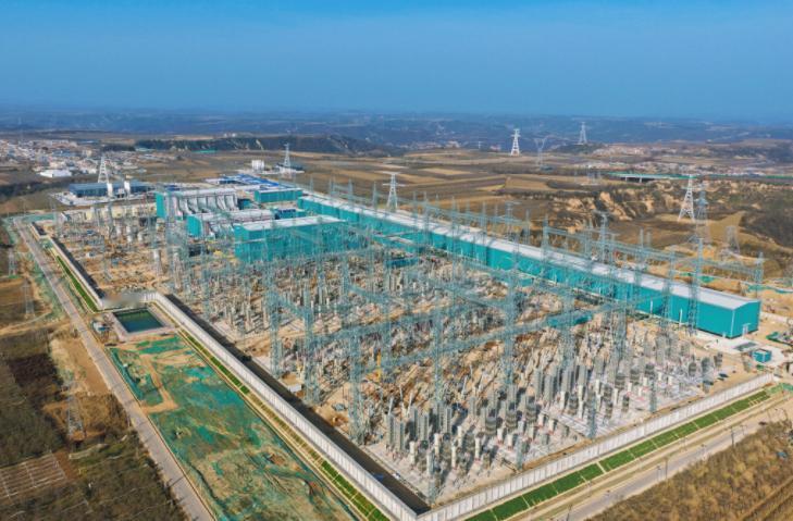 陕电入皖再提速 ±800千伏宝塔山换流站750千伏交流系统带电调试启动

　　2