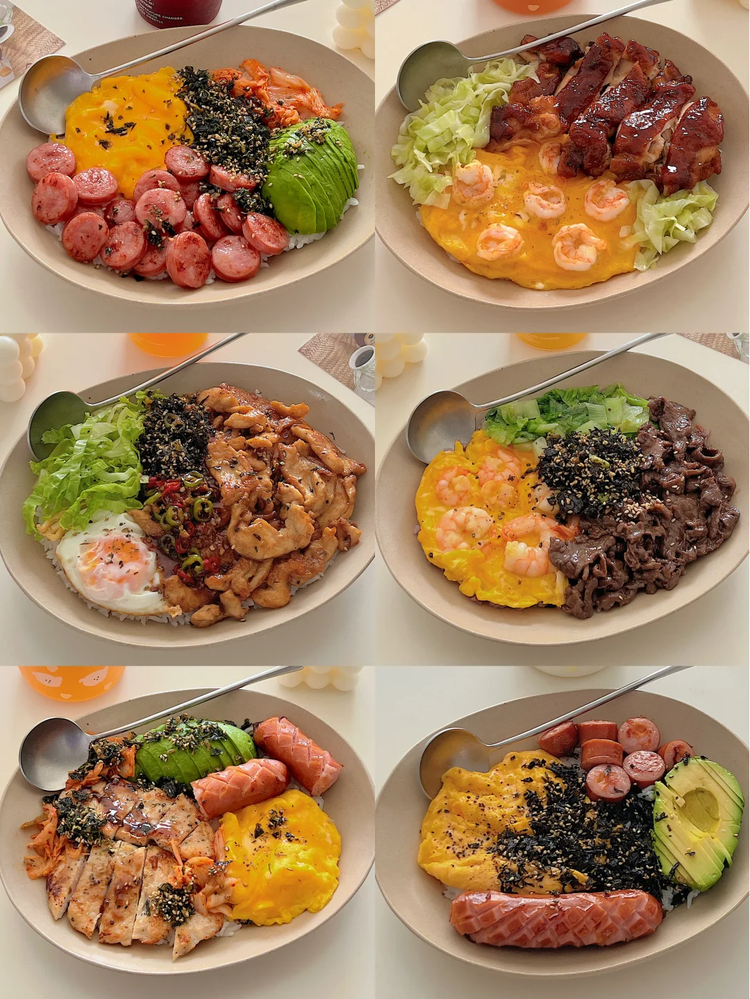 分享6款漂亮饭|简单美味不重样brunch🍱
