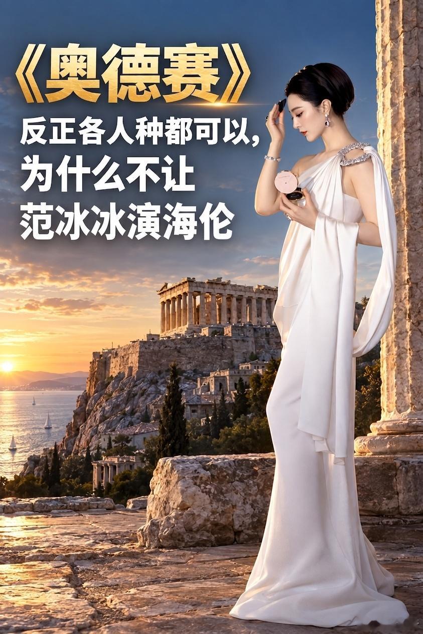 看完《奥德赛》感觉：既然各人种诺兰都可以，为什么不找中国女演员比如范冰冰演海伦。