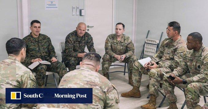 美国派出了一辆满载士兵的校车前往菲律宾，向菲律宾保证美国并没有抛弃他们。

五角