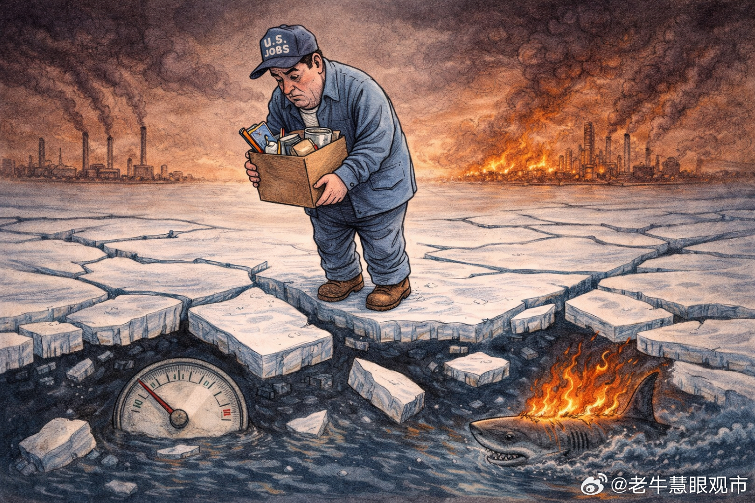 表面繁荣的非农，掩不住美国就业市场正在变冷4月4日公布的美国3月非农数据，表面上