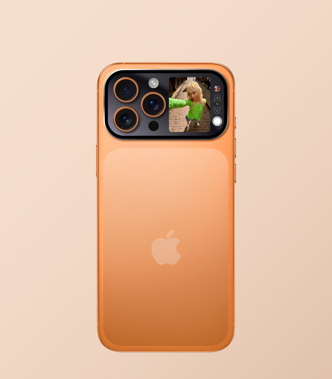 带背屏的iPhone 17，这样的设计大家喜欢吗？[舔屏] ​​​