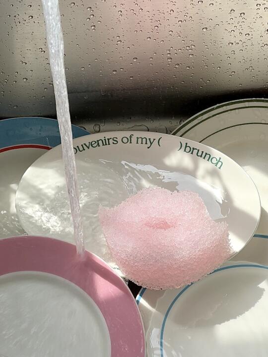 好喜欢我的新海绵刷子🪥