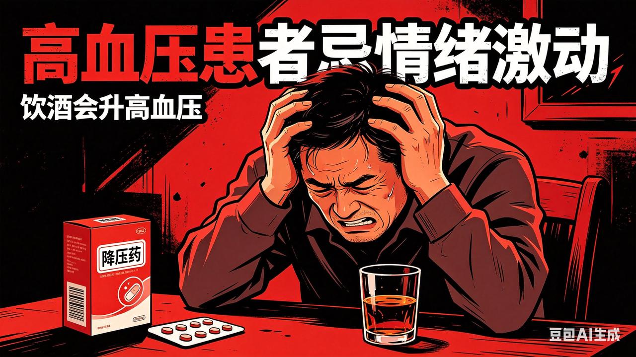 高血压忘吃药、喝酒又生气，一迷糊就危险！真能要命
 
有高血压的朋友一定要上心，