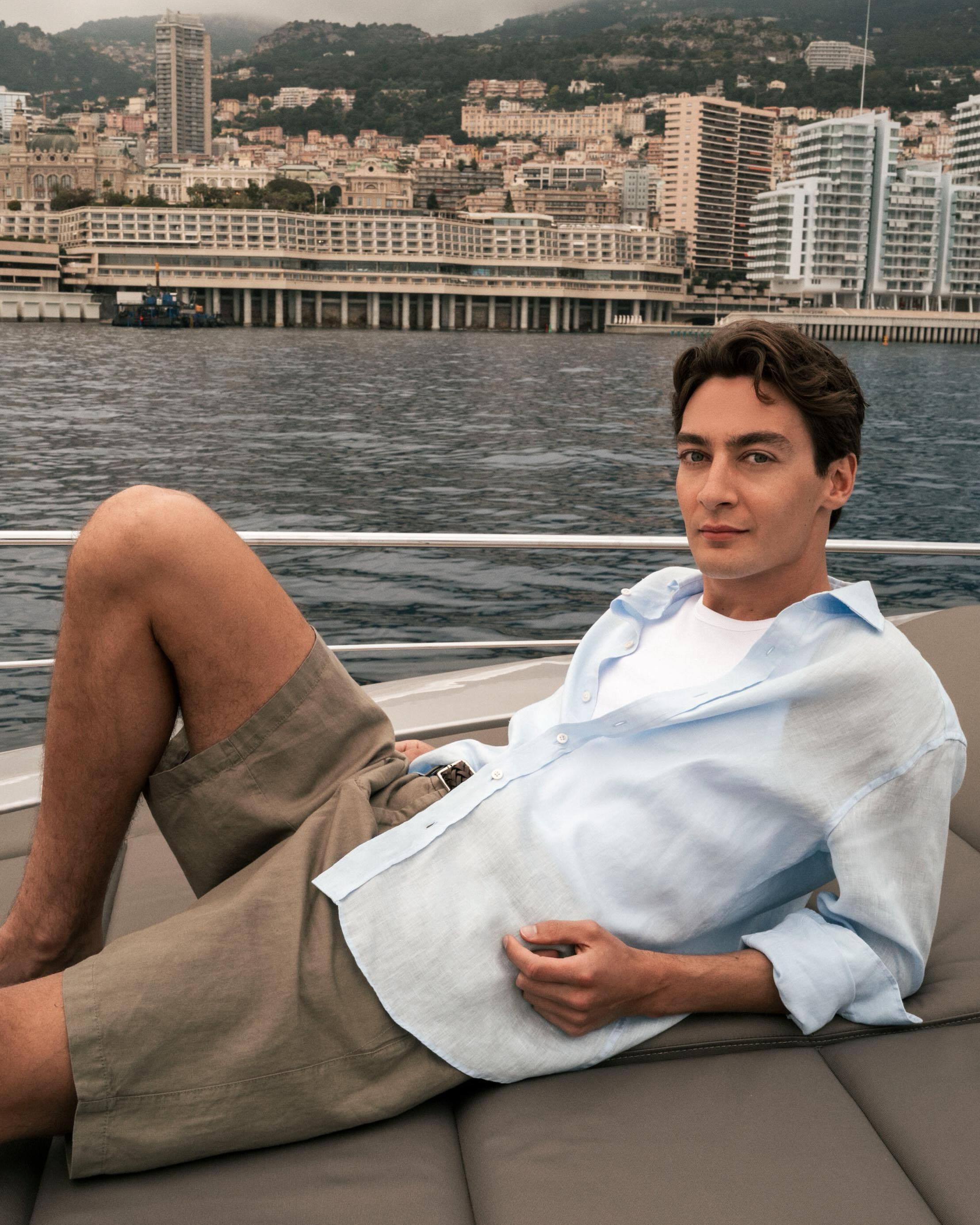 georgerussell63更新一则👇🏻Monaco boat days 