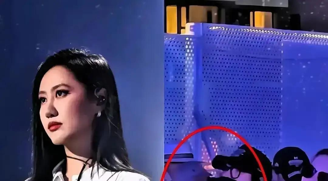 夜里的海风本来挺凉快，但8月30号晚上在阿那亚台下看女儿演出的王菲，估计急得后背