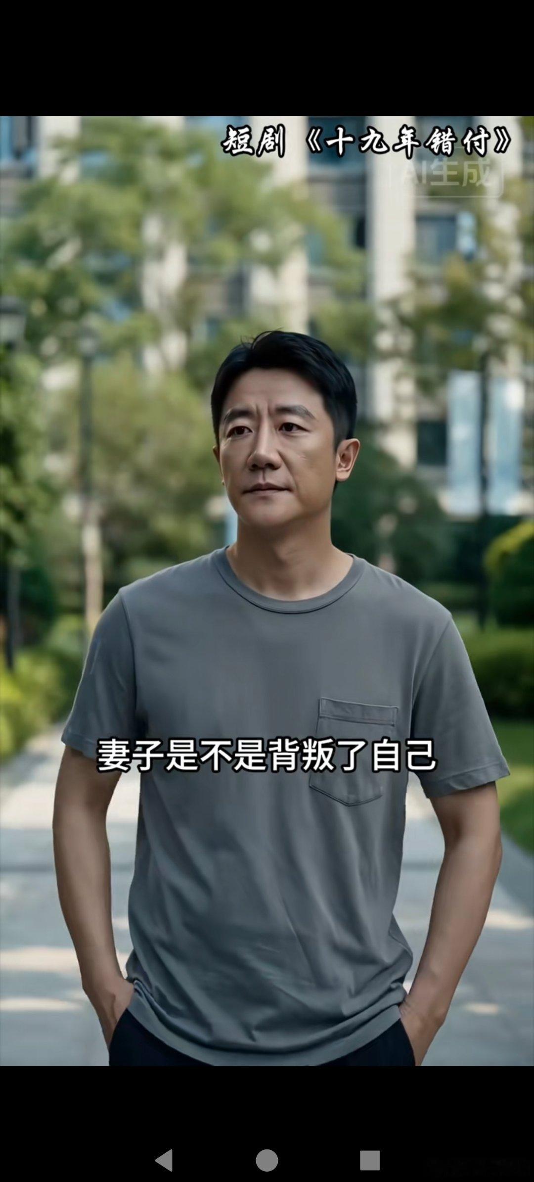 曝AI短剧疑使用黄轩的脸曝AI短剧使用黄轩的脸这款短剧的名字叫19年的错付，大家