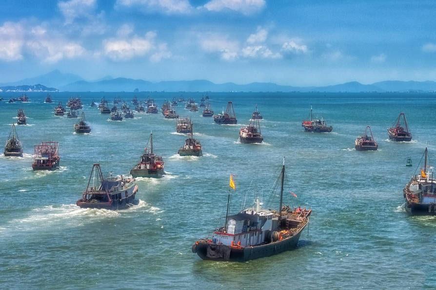 2026年6月18日晚，澎湖花屿以西海域，台海巡署PP-10071艇盯上一艘大陆