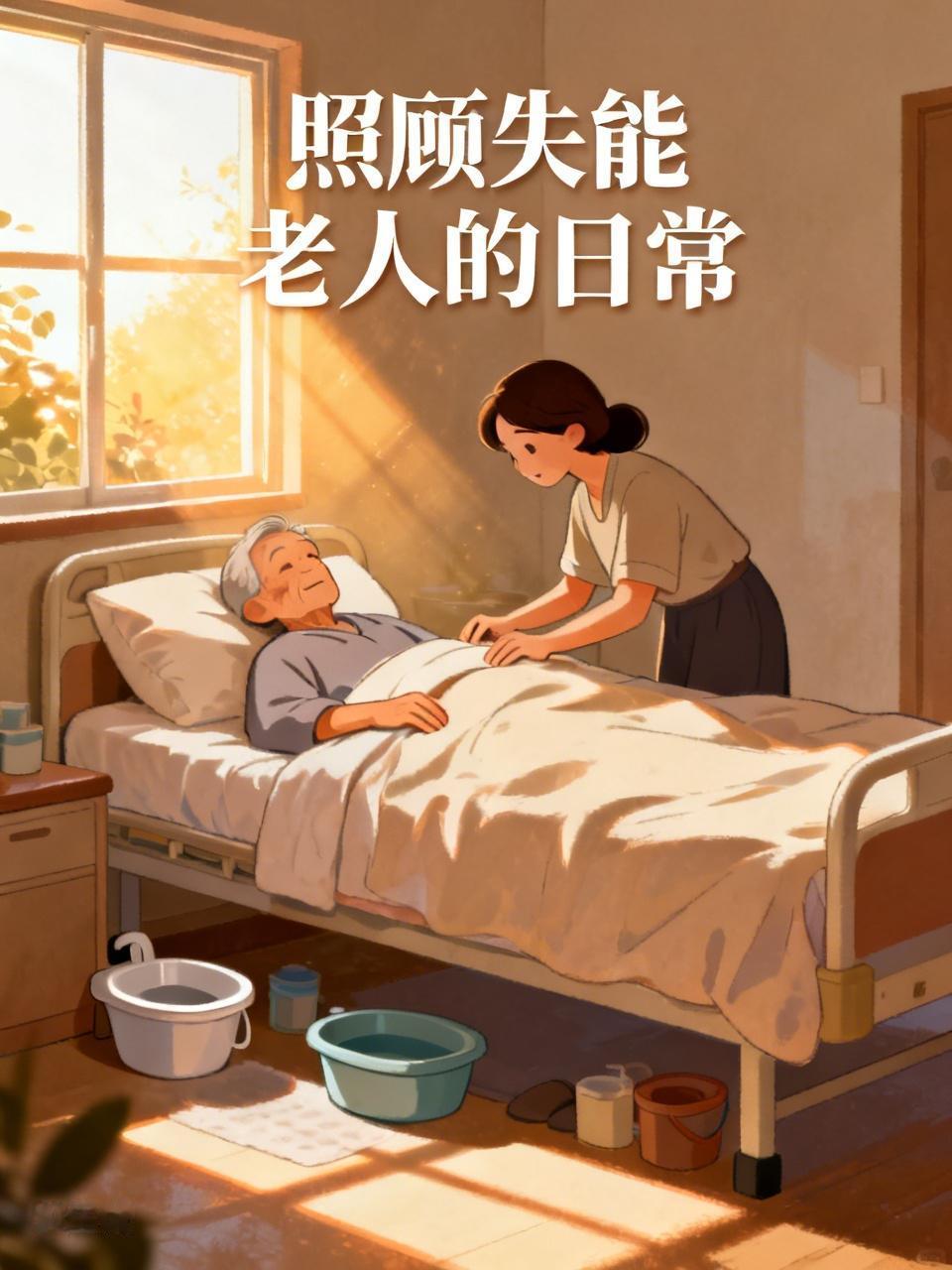 照顾失能老人的难，只有亲身经历过才懂。有位独生女为照顾中风失能的父亲辞掉工作。每