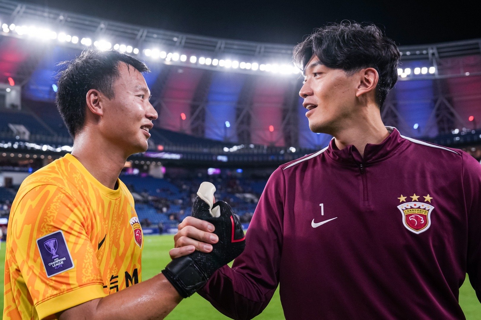 陈威：越努力才越幸运上海海港亚冠精英联赛