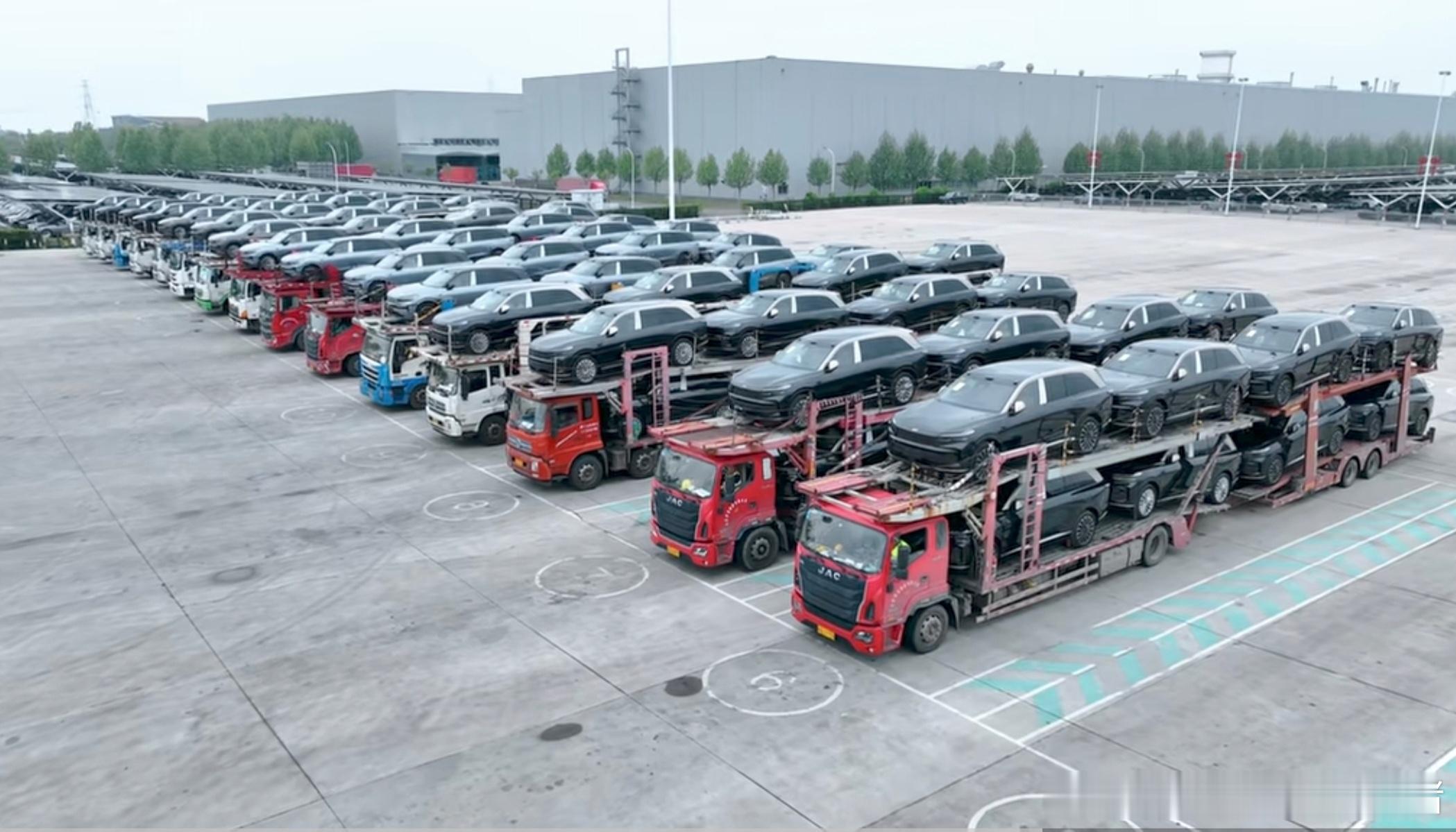 2026款乐道L90展车以及试驾车已发运4月21日晚，30万级真大三排旗舰SUV