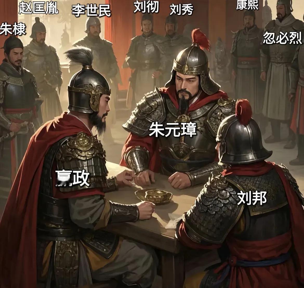 我实在没看明白，为啥这里面要有赵匡胤？历史上一共才400多个皇帝，赵匡胤能混到前