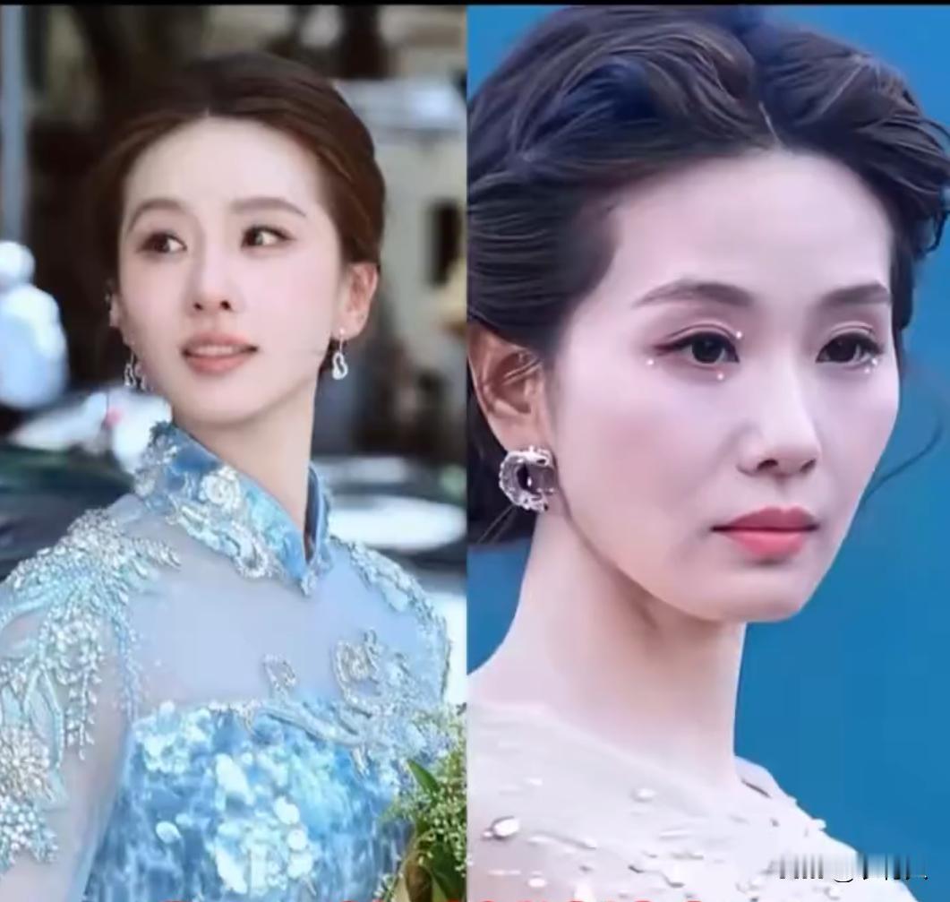 现在的刘诗诗眼睛空洞无神，好像吓着一样。一脸的疲倦感，这些年她到底经历了什么？