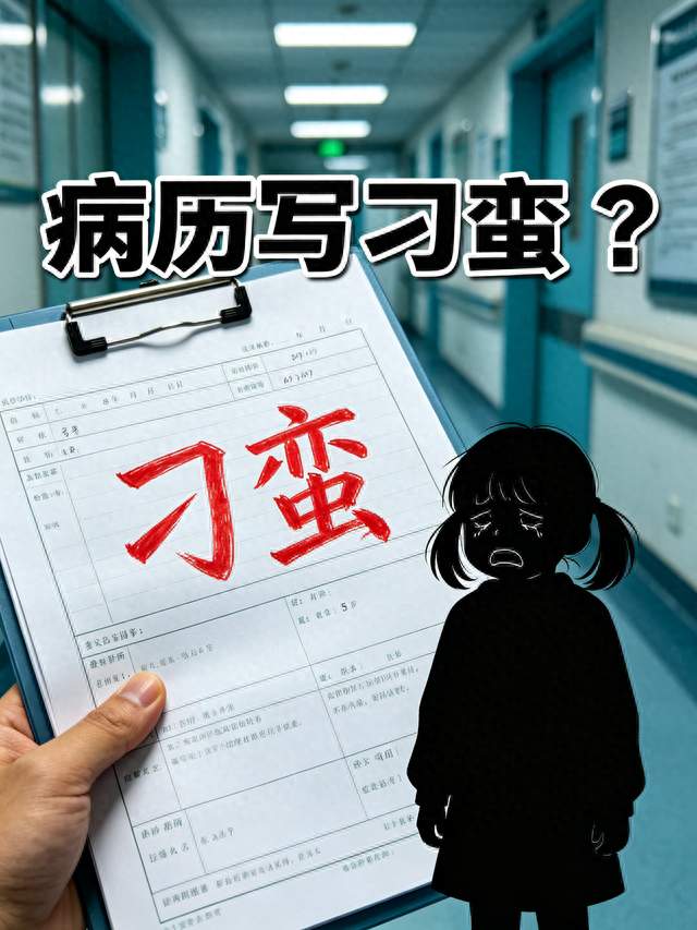 5岁女童病历被标"刁蛮"，这不是诊断是标签暴力