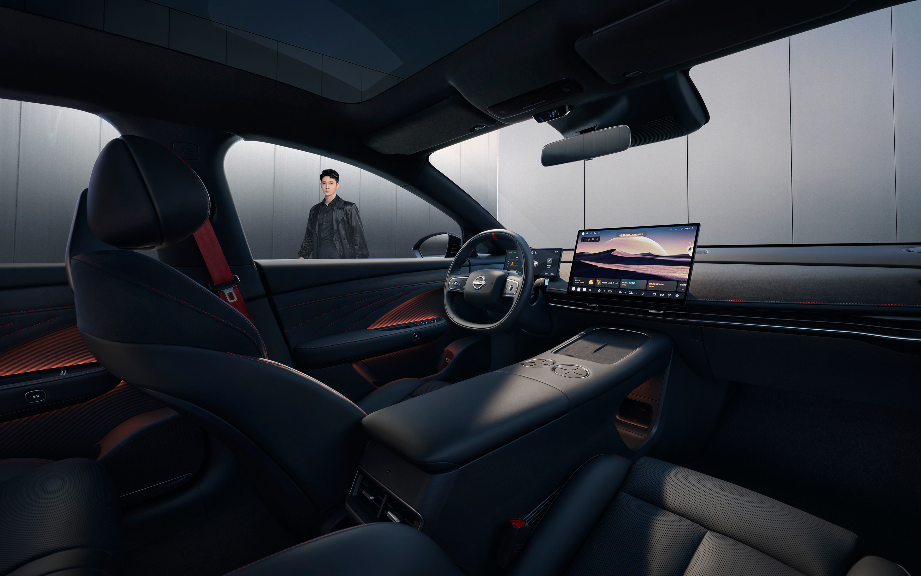 东风日产这骑士版内饰，真可以哦！ 北京