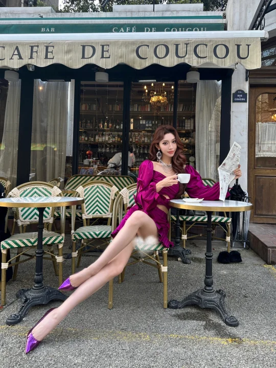 紫色很有韵味💜