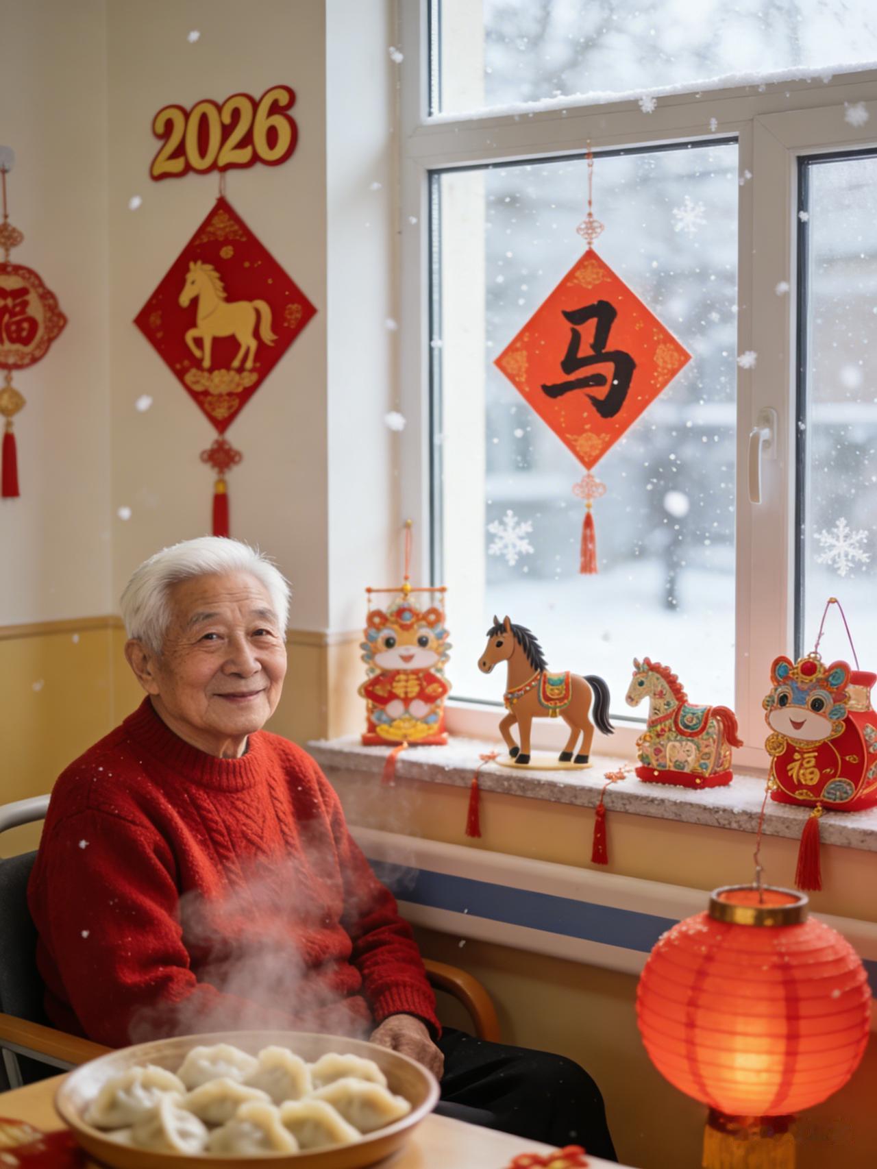 一位在养老院过年的老人非常扎心的话：
“养什么老，能自理时不需别人养，当自已需要