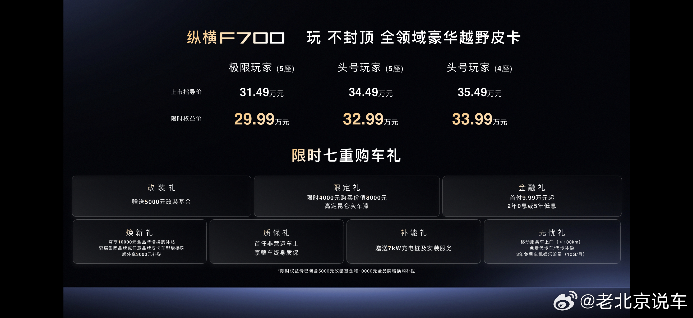 纵横F700一开始就没打算造低端玩意，尽管价格真的不便宜，但真的很全能，可以说集