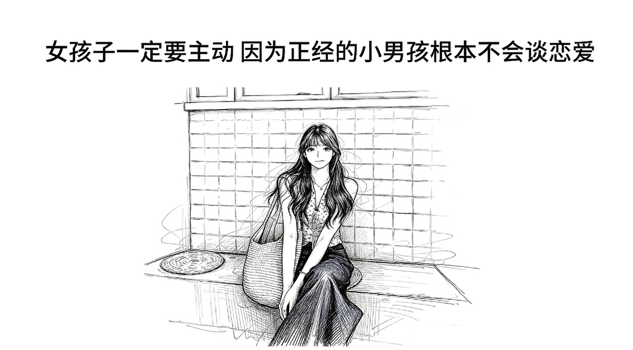 女孩子一定要主动！