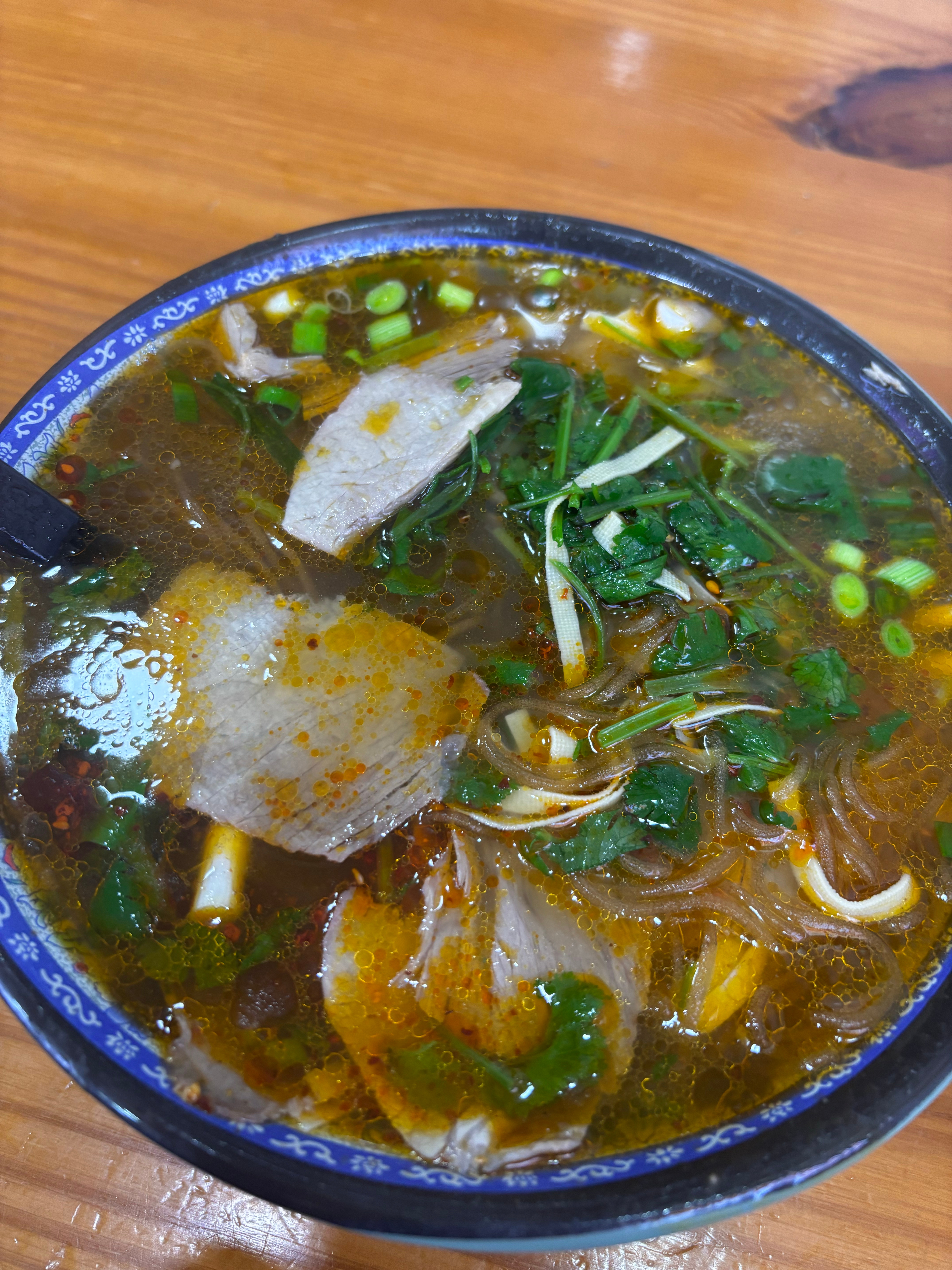 淮南人的最爱，牛肉粉丝汤 