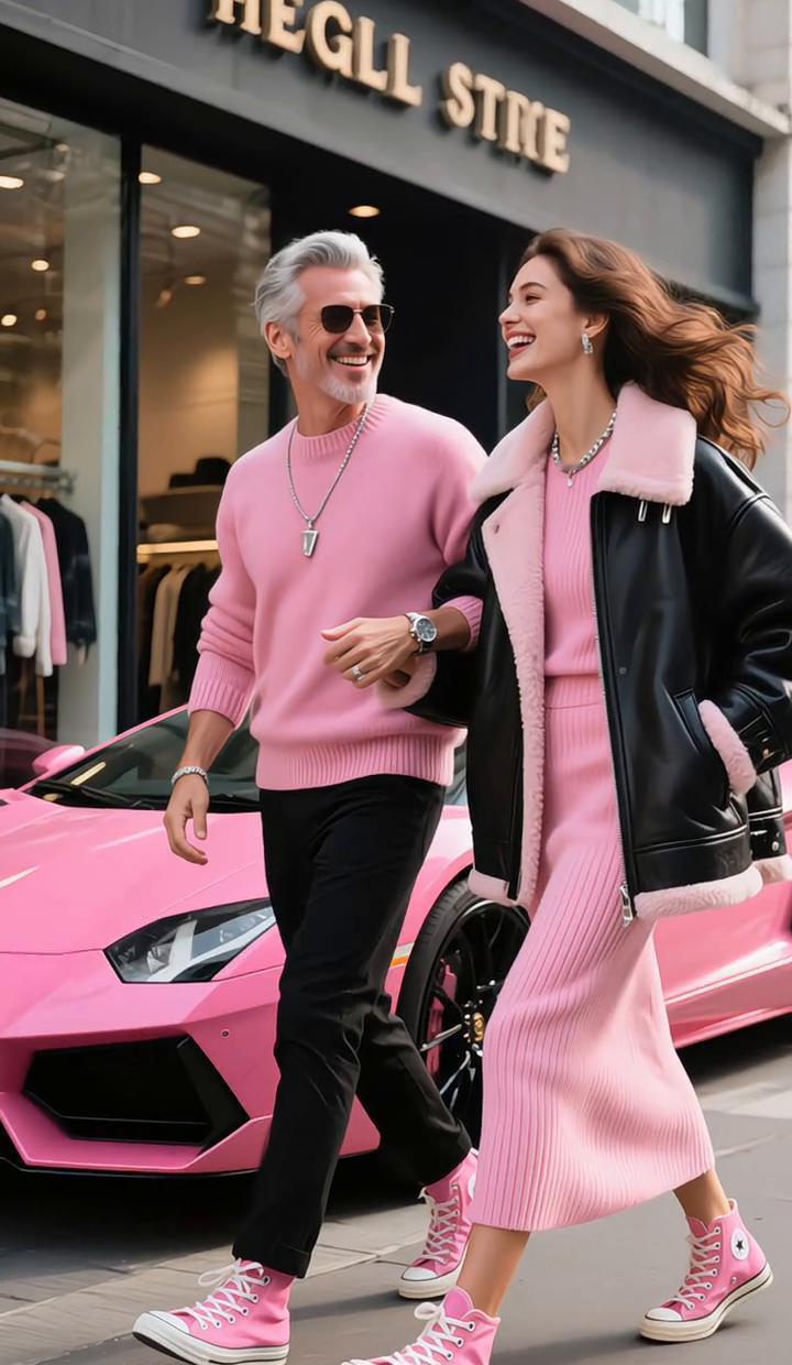 粉白不装嫩，穿对了就是天生好皮相。
鹅黄配奶茶，黄皮姐妹直接原地发光。
桃粉撞黑