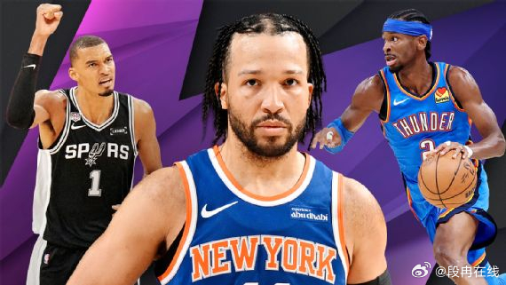 ESPN公布了下赛季NBA30支球队的排行榜单NBA 1-5：雷霆、马刺、尼克斯
