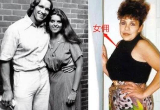 1996年的一天，施瓦辛格在家中休息无事，恰巧看到35岁的200斤女佣正打扫卫生