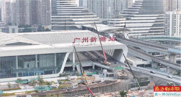广南联络线建设提速 未来京广高铁可直抵广州站