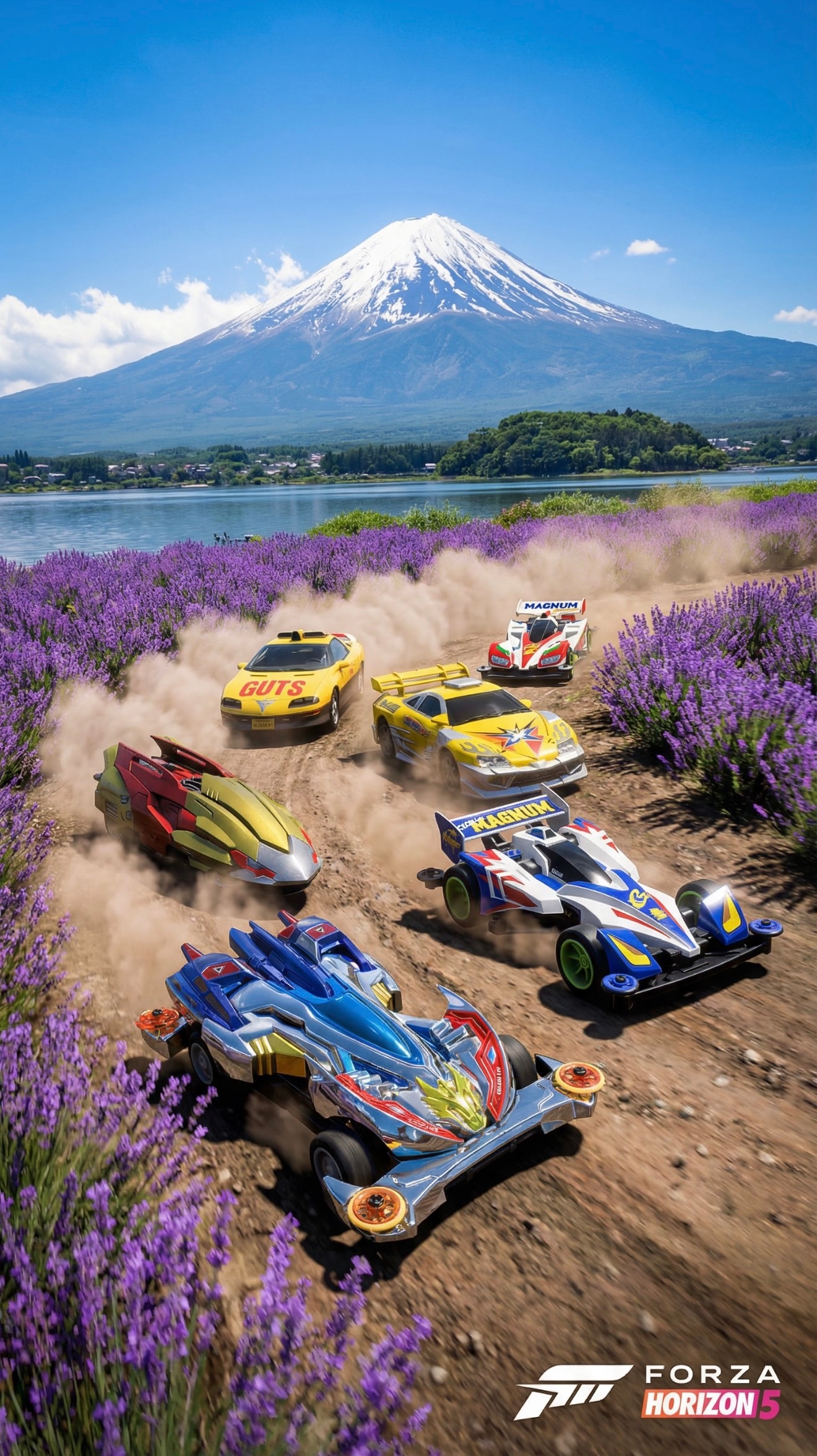 当雷速登、星际飙车王、四驱车遇上地平线玩过这几个玩具车的孩子都应该打酱油了吧 