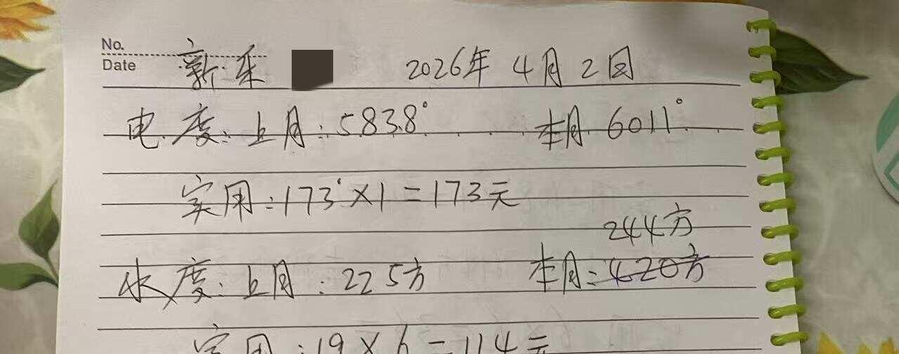 深圳城中村两房一厅两人水费高达19吨？
只有两人居住，有洗衣机和老式储水热水器日