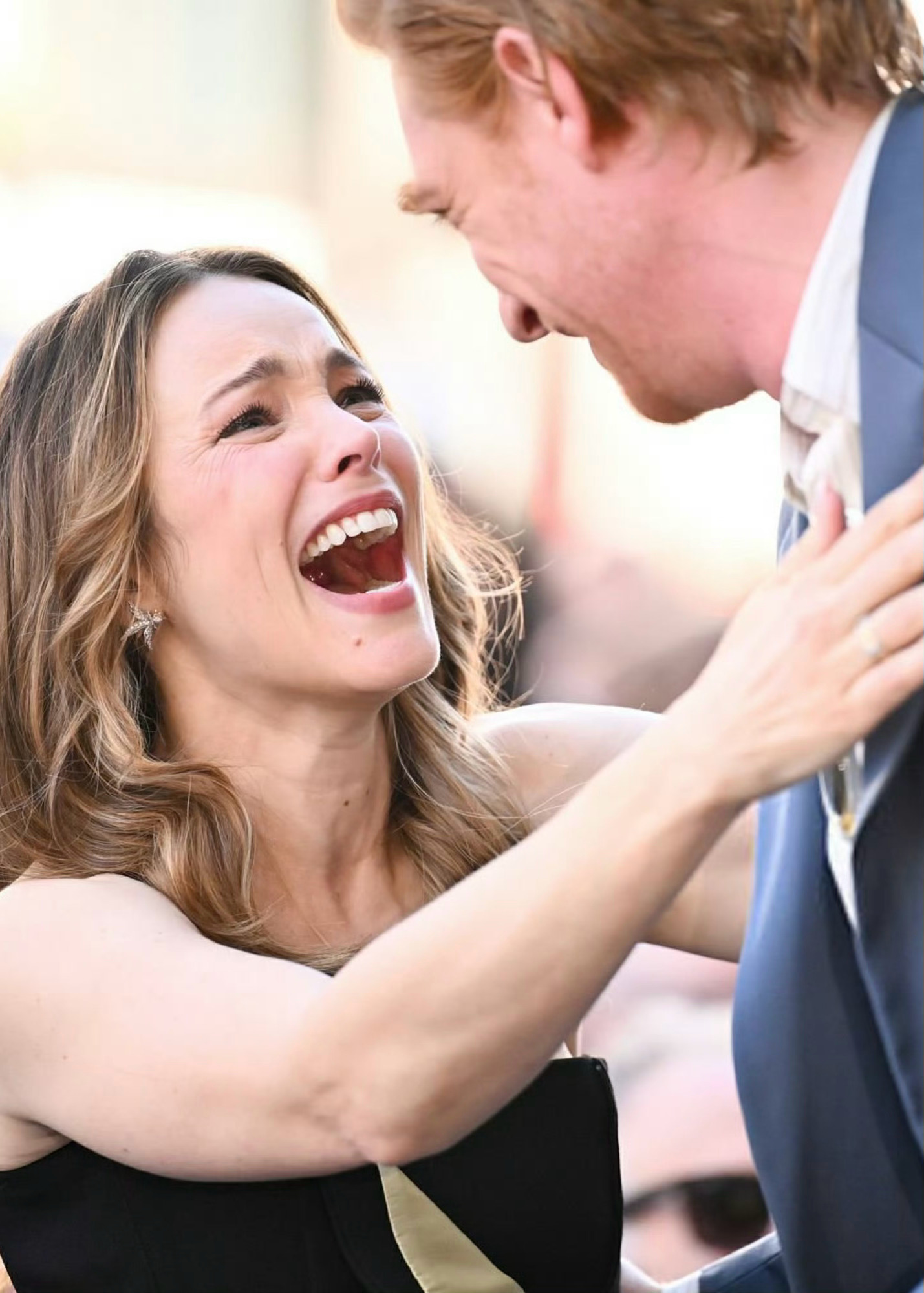 瑞秋·麦克亚当斯今天留名好莱坞星光大道🌟👏 