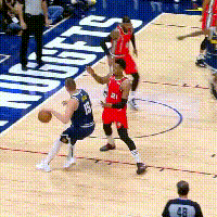 约基奇今天这是在打NBA吗？这不是高中生打初中生吗？ ​​​